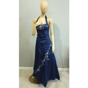 Royal Blue Ball Gown